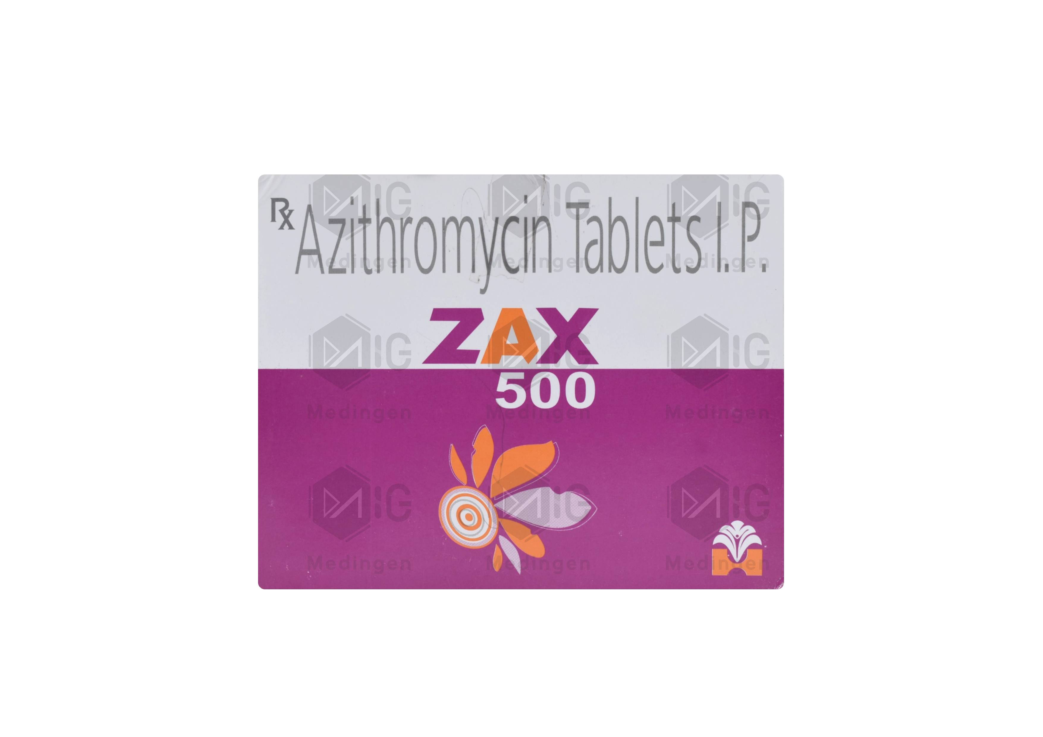 ZAX 500MG